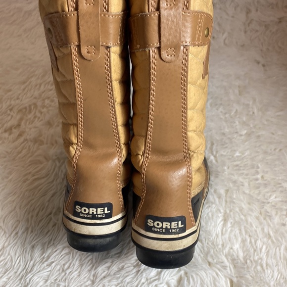 Sorel Women’s 7 TOFONO II WP CURRY FAWN TALL Winter  Rain Snow BOOTS-Read - Picture 4 of 9